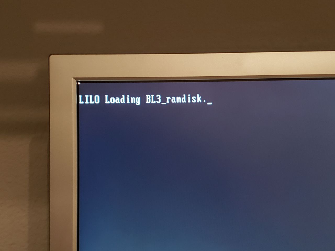 Loading the kernel