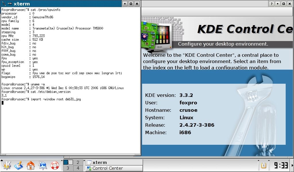 KDE Desktop