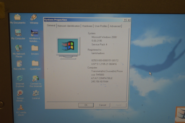 Windows 2000 System Info